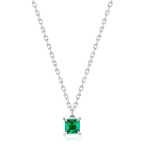 Collana punto luce emerald