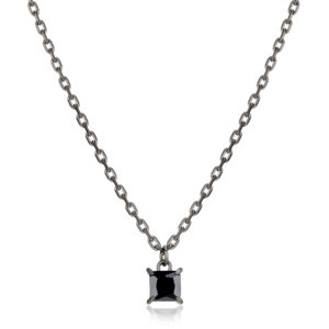 Collana punto luce nero