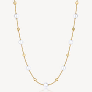 Collana perfect acciaio dorato