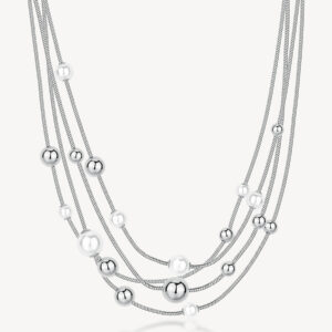 Collana multifilo acciaio Perfect